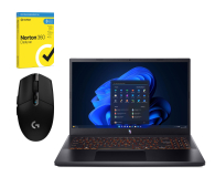 Laptop Acer Nitro V15 Ryzen 7-7445HS/16GB/512/Win11 RTX4050 165Hz Zestaw